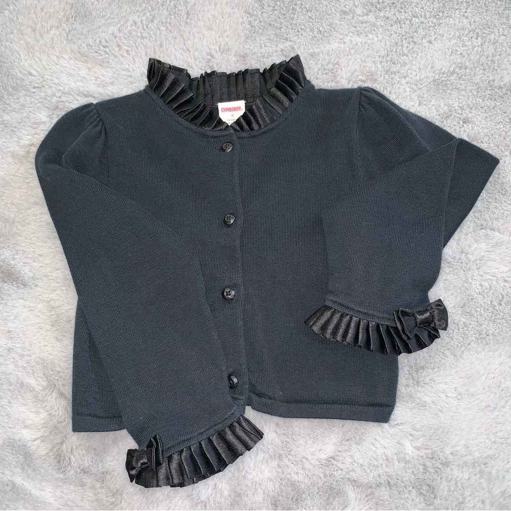 Girls black sweater